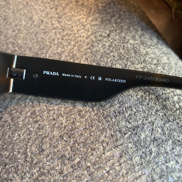 Authentic PRADA Linea Rossa 59 Square Polarized logo sunglasses - Picture 9 of 16